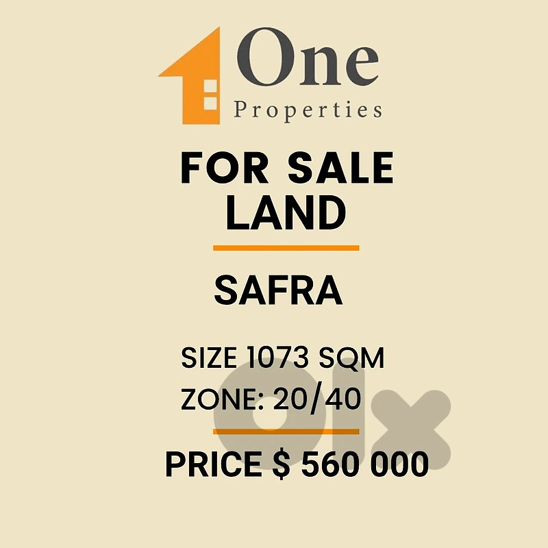 LAND FOR SALE IN SAFRA