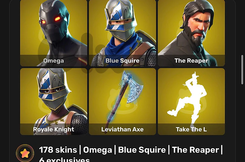 Fortnite Account Season 2