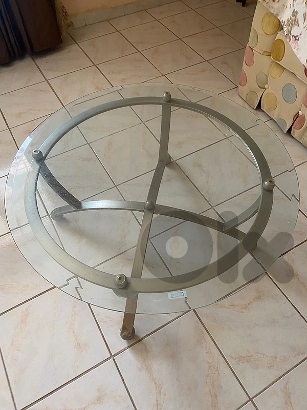 istikbal glass coffee table