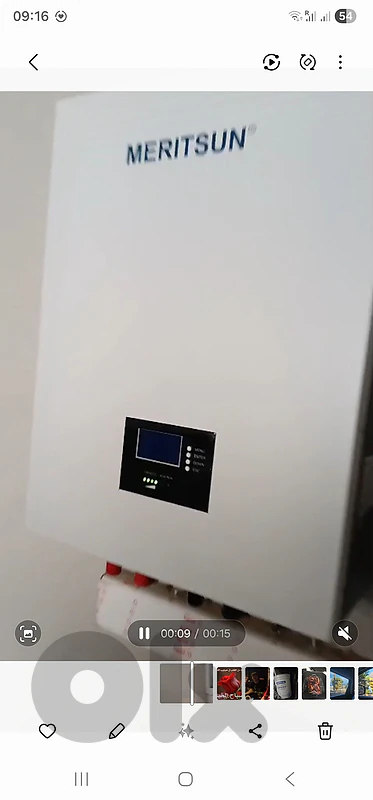 meritsun 10 kw littium battery 2 unit