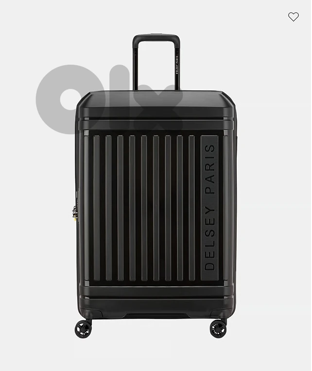 Delsey Lutece - Large Black - Used Once - Luggage