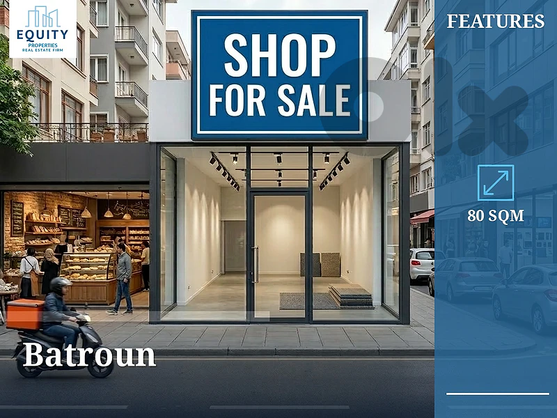 80 SQM Shop For Rent In Batroun #KS22198