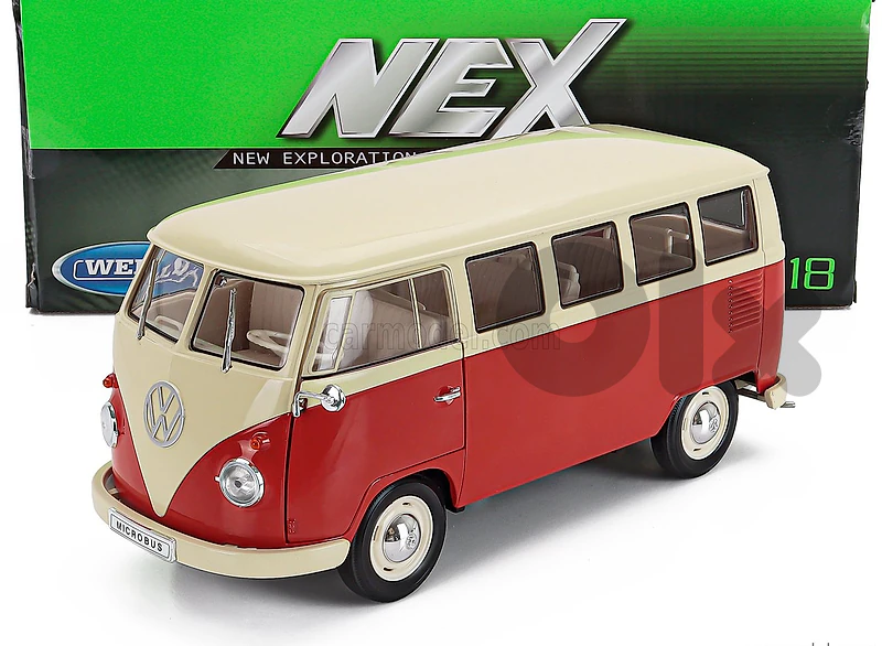 Volkswagen T1 Minibus 1963 diecast car model 1;18