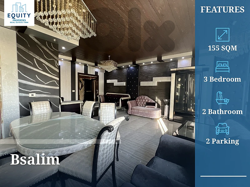 Furnished 155 SQM Apartment For Rent In Bsalim #MZ21750