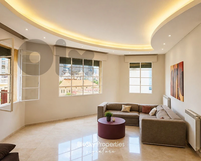 Apartment with City View For RENT In Saifi شقة للإيجار #GS