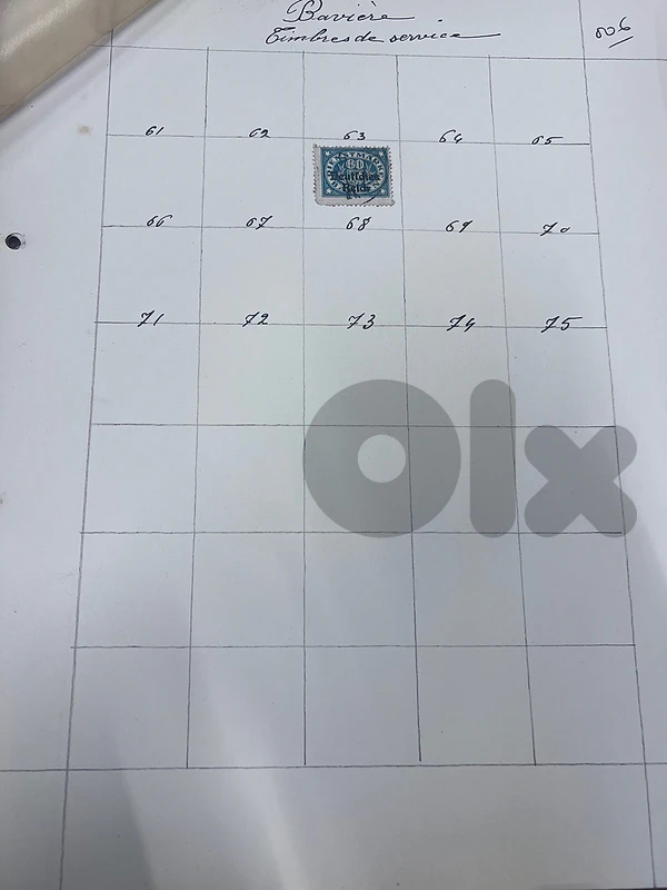 Bavière stamps