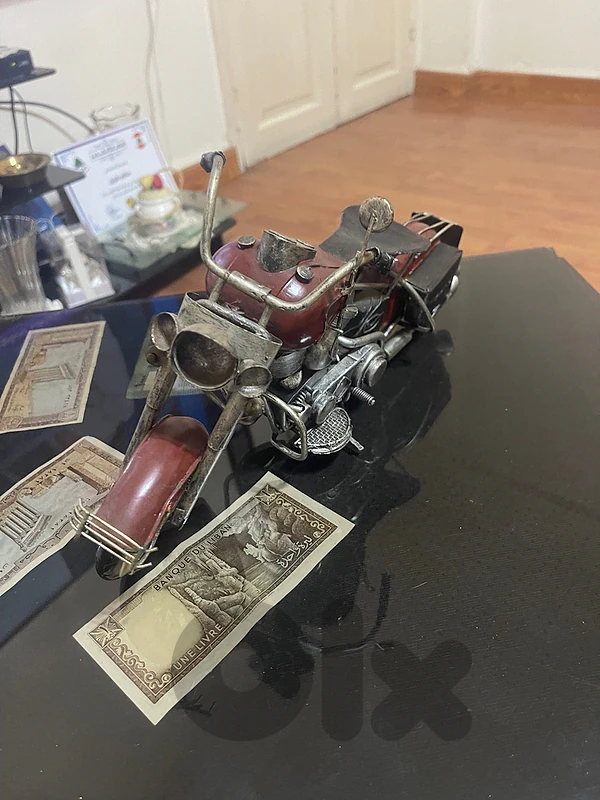 cars and motorcycle for decoration