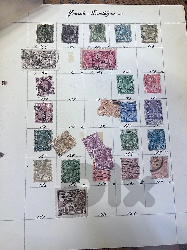 Great britain stamps