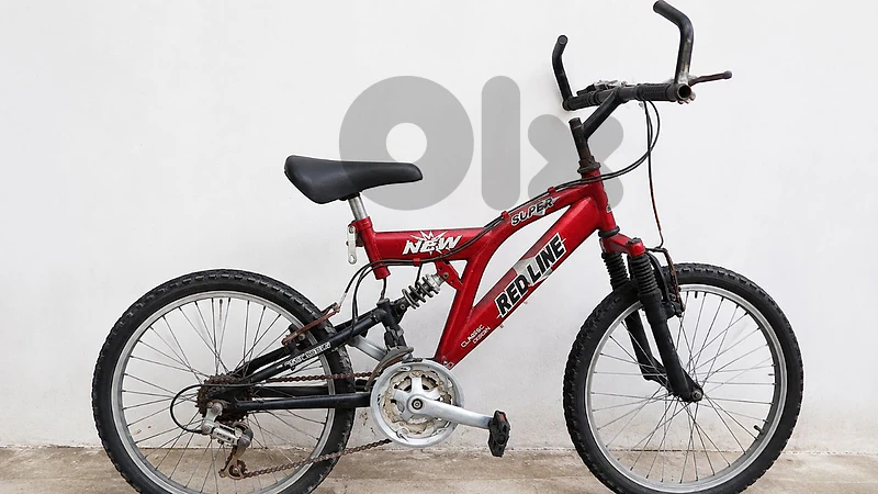 bicycle red line