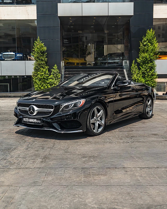 MERCEDES S 550 CABRIOLET 2017 !!!! 12,000 MILES ONLY - RARE RARE RARE