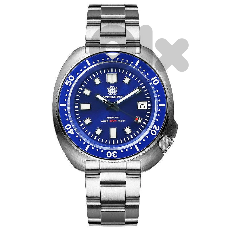 steel dive automatic watch (seiko nh35)