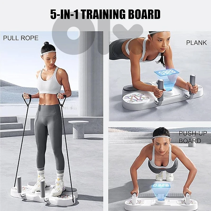 New 5 in 1 Plank Trainer and Push Up Board