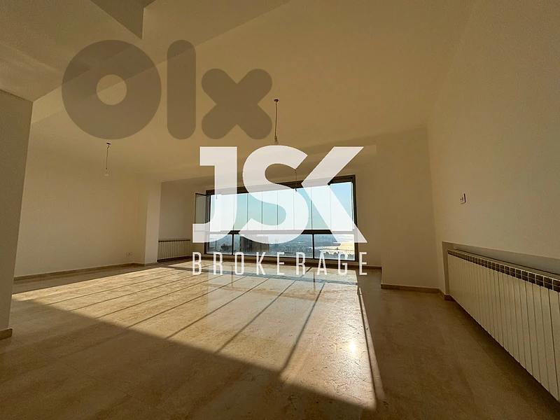 L22488 Apartment With Sea View For Sale in Jal El Dib, Bkenaya