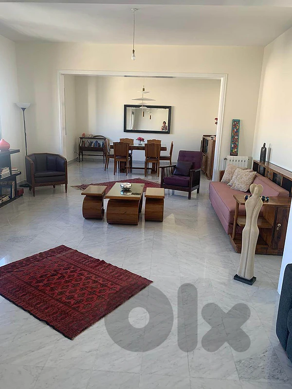 Apartment /balcony/open view/ Achrafieh/ rent /شقة في الأشرفية للايجار