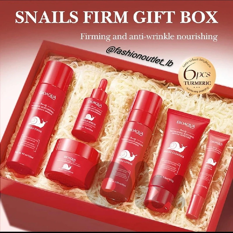 BIOAQUA SNAIL REPAIR 6-PIECE SKINCARE SET
