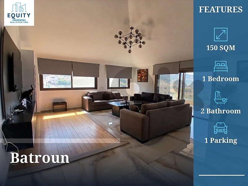 Furnished 150 SQM Apartment For Rent In Batroun #KS23298