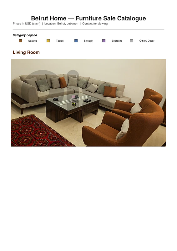 Full living room in very good condition Full living room in very good condition