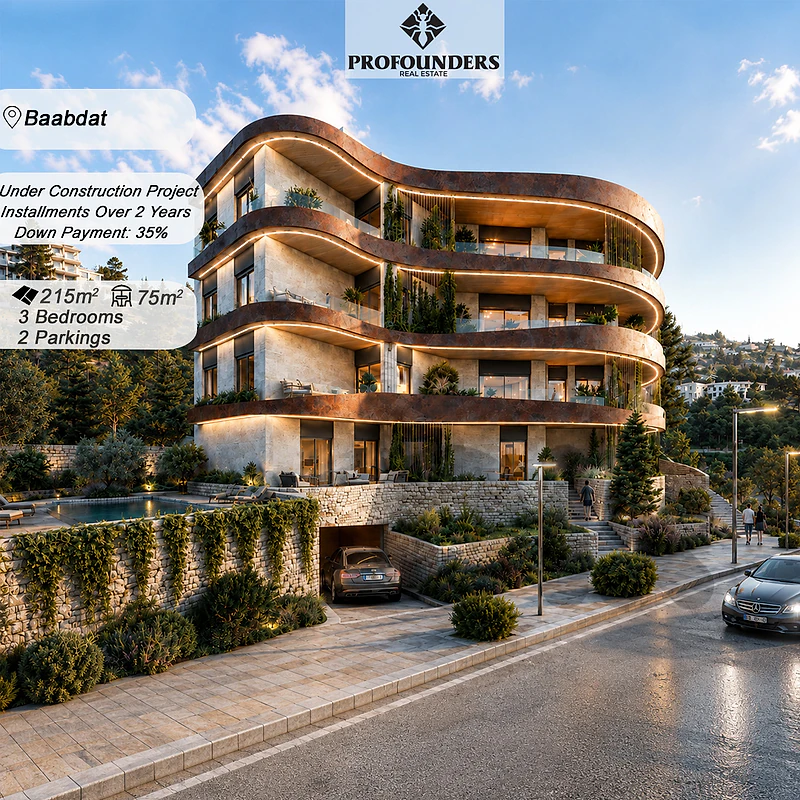 Apartment for sale in Baabdat شقة للبيع في بعبدات