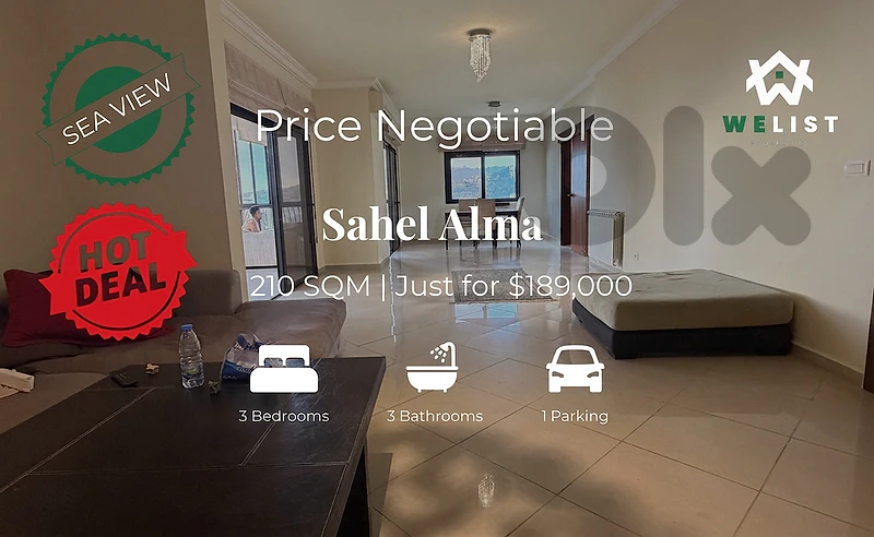Apartment for sale in Sahel Alma