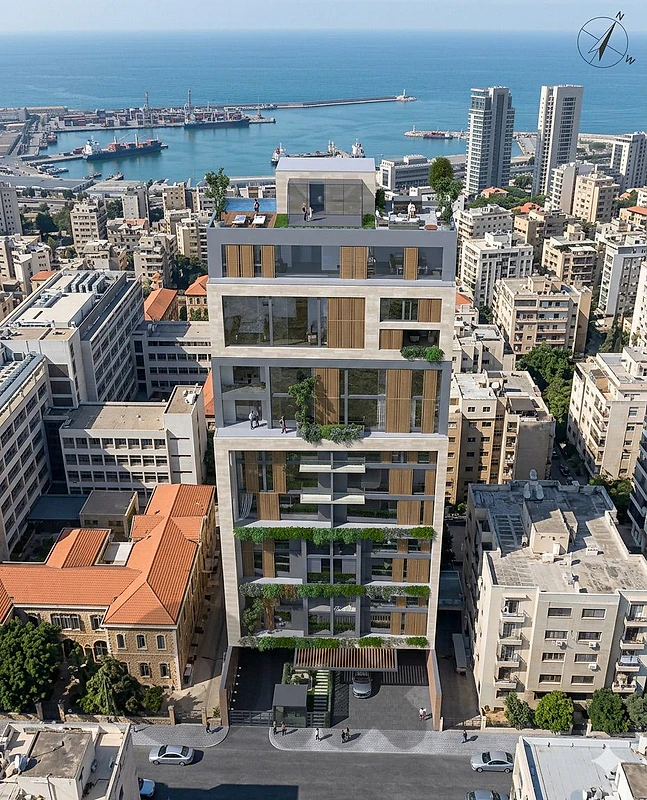 Under Construction 2 Bedroom Aparment For Sale In Achrafieh