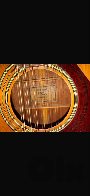 yamaha FG260 Japanese 12 strings