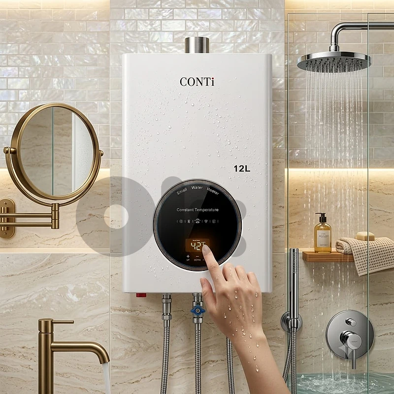 gas water heater digital CONTI 12litre/minute