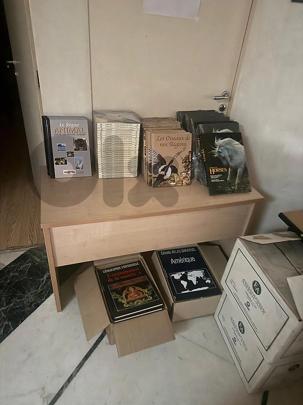 Compact Natural Oak Utility Console / Side Table