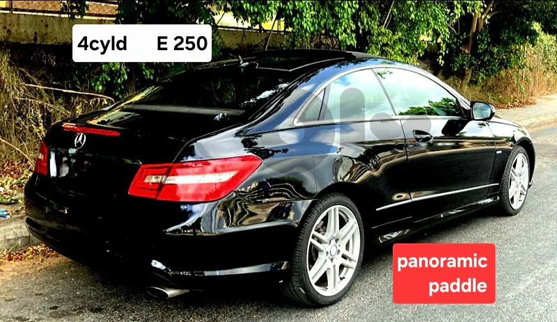 Mercedes-Benz E-Class  250 coupe  full automatic panoramic
