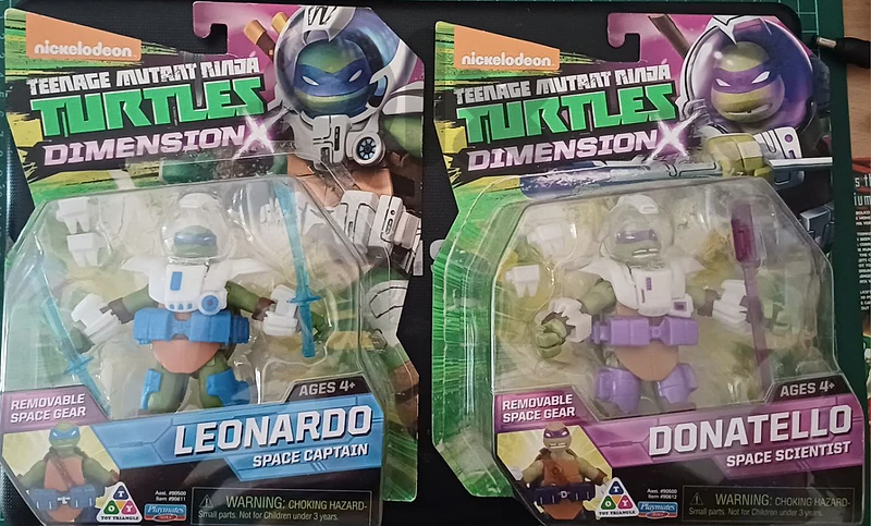 Teenage Mutant Ninja Dimension X Leonardo & Donatello