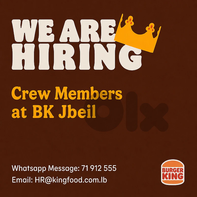 Crew Members - Burger King Jbeil
