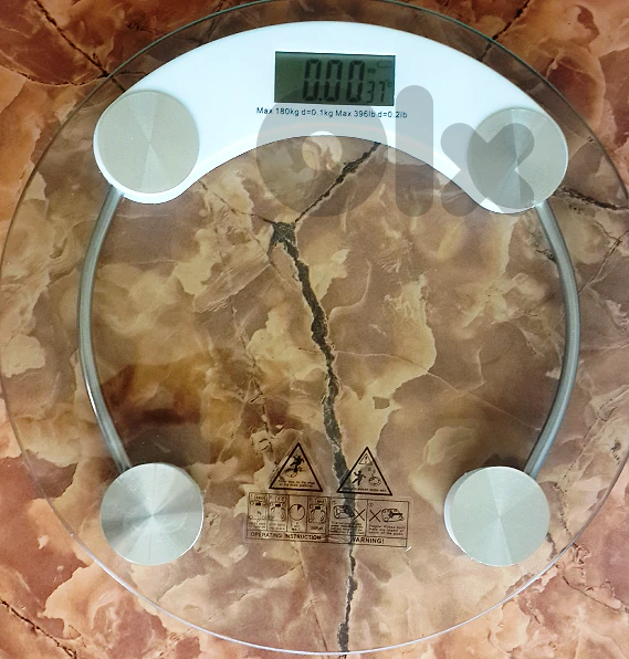 Tansparent digital Scale -  ميزان ديجيتال شفاف