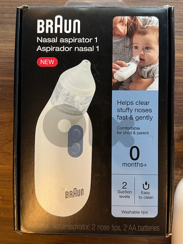 braun nasal aspirator