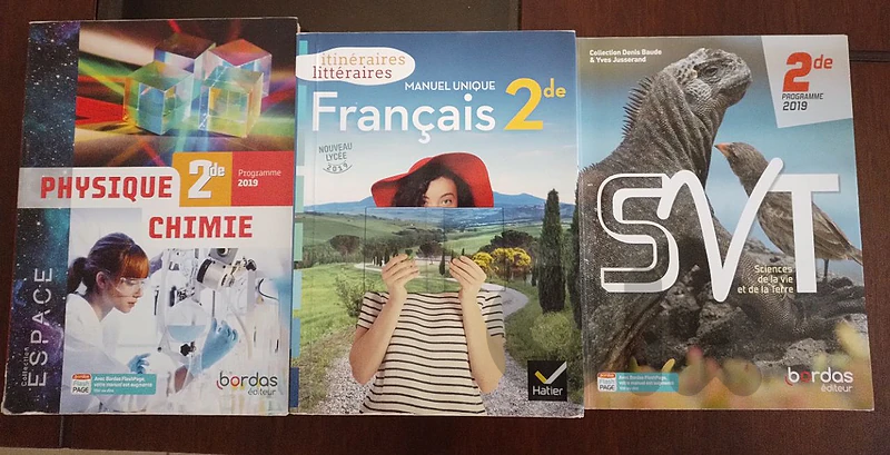 Used School Books for Sale – Good Condition – 2de