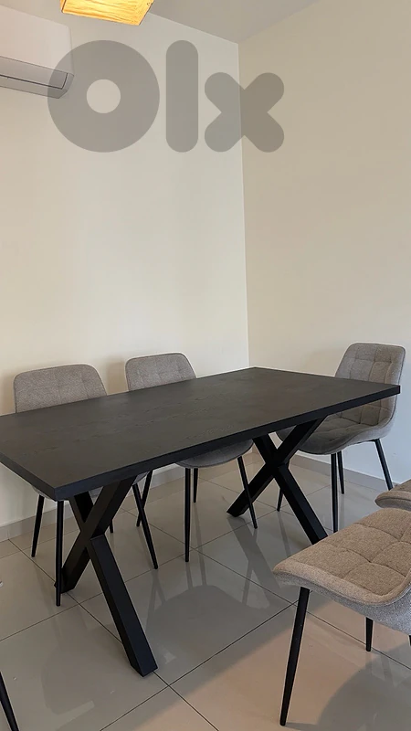 Dining Table + 6 Chairs — $300 Dining Table + 6 Chairs — $300