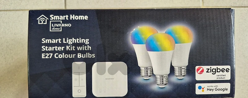 Livarno Home Smart Lighting Starter Kit (Zigbee 3.0, 3x E27 RGB Bulbs