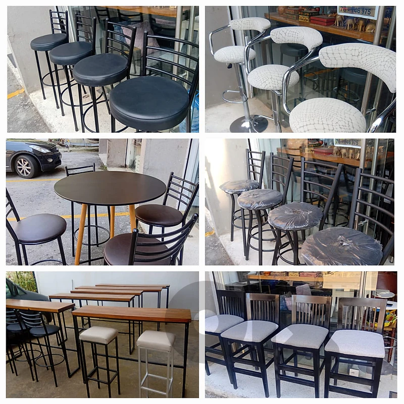 كراسي شبه جديد اوروبي 15$