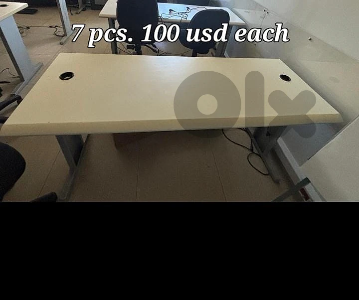 Tables and chairs