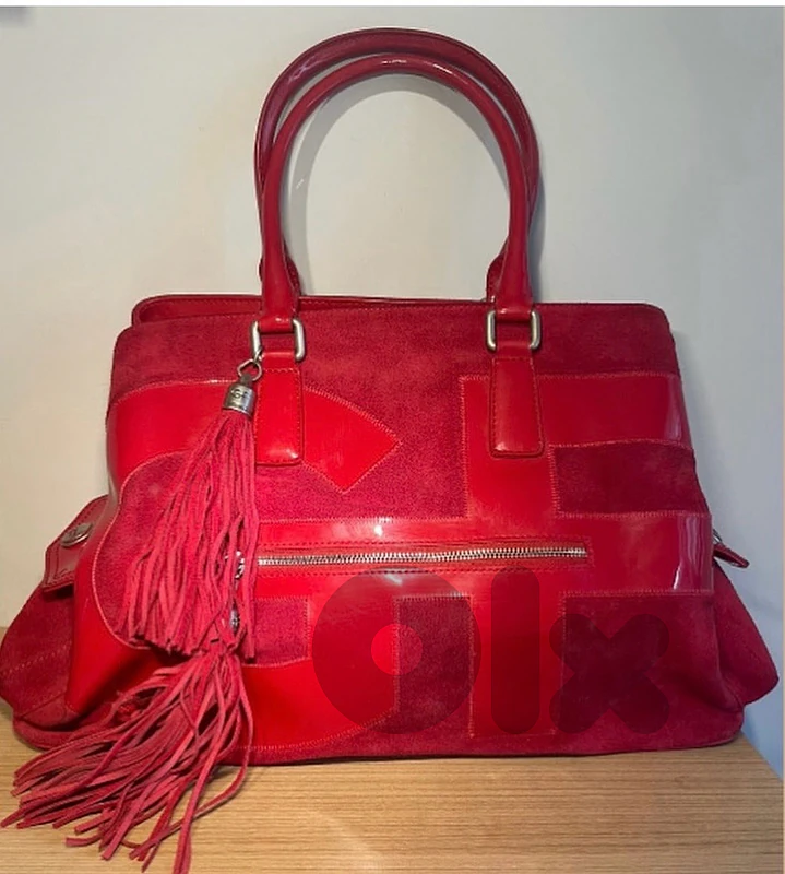GFerre Red Suede Bag