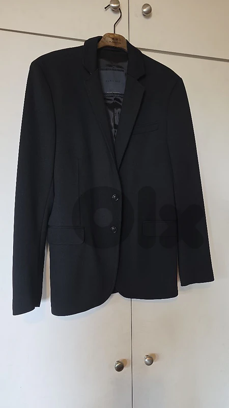 zara blazer size 48