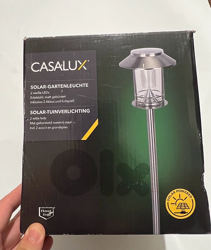 CASALUX Solar-Gartenleuchte (Solar Garden Light)