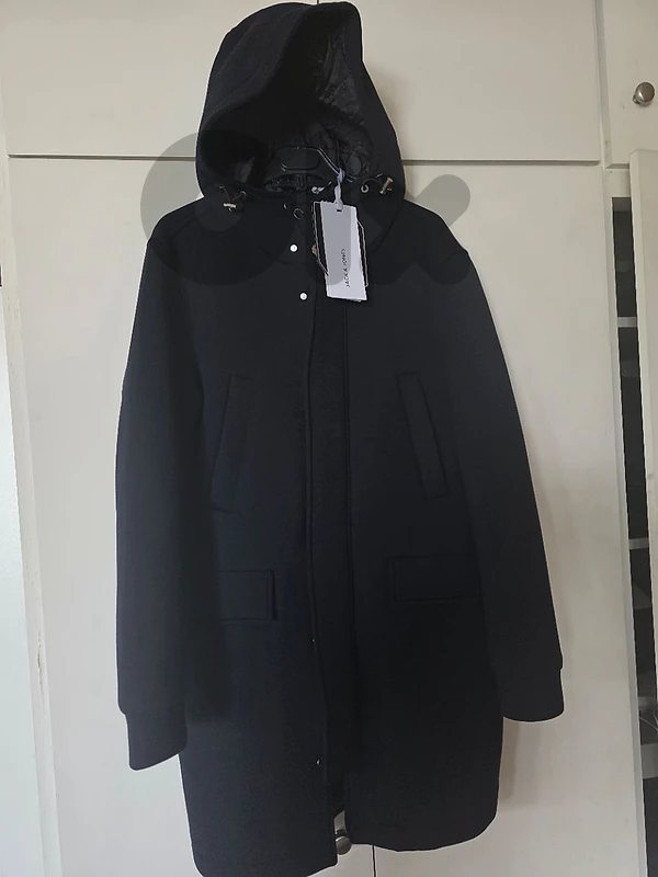 jack.and jones jacket black size large