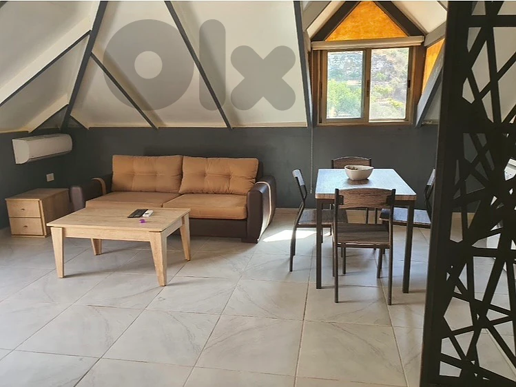 Furnished  rooftop studio for rent  in Blat