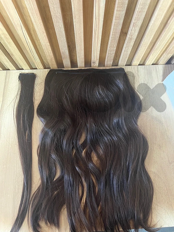 Virgin hair extensions