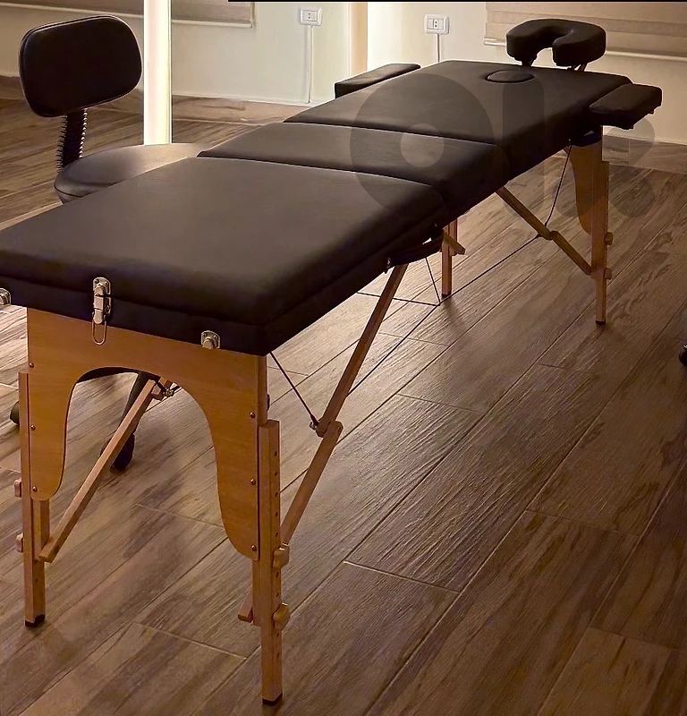 Professional Wooden Portable Massage Bed / Treatment Table