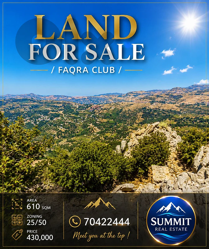 LAND FOR SALE – FAQRA CLUB | $430,000