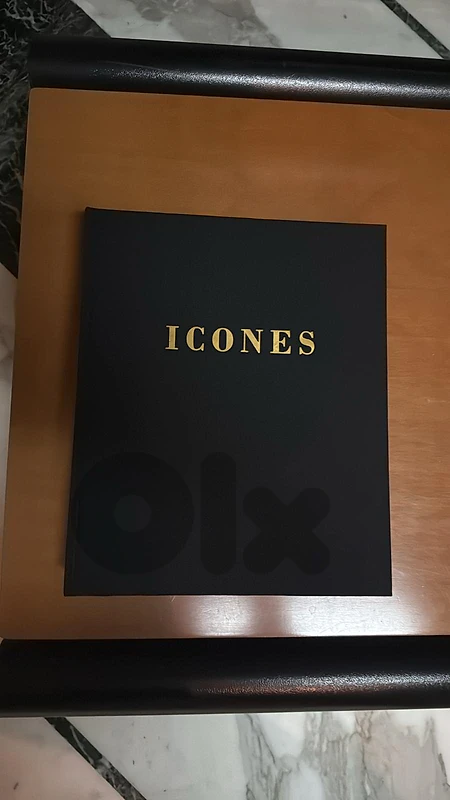 "ICONES" Fine Art / Religious Iconography Hardcover Volum