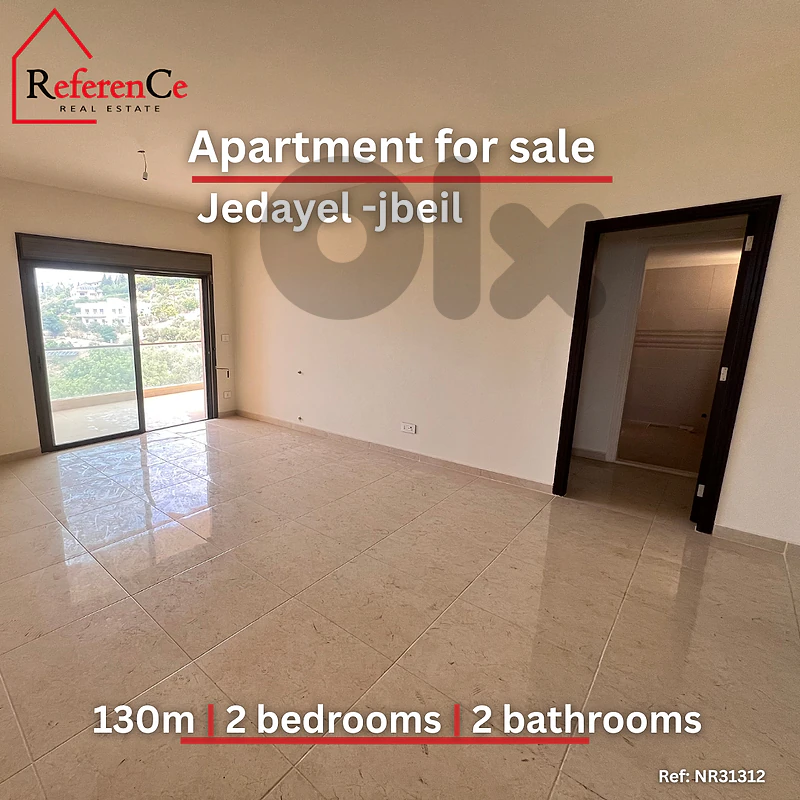 Apartment for sale in jedayel jbeil شقة للبيع في جدايل جبيل