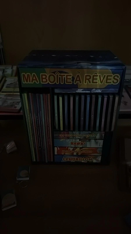 "Ma Boîte à Rêves" French Children's Storybook & Audio CD Boxed Set