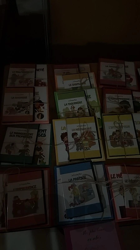 "Je Grandis Duo" French Educational Children's Book Bundles (Twine-Bou