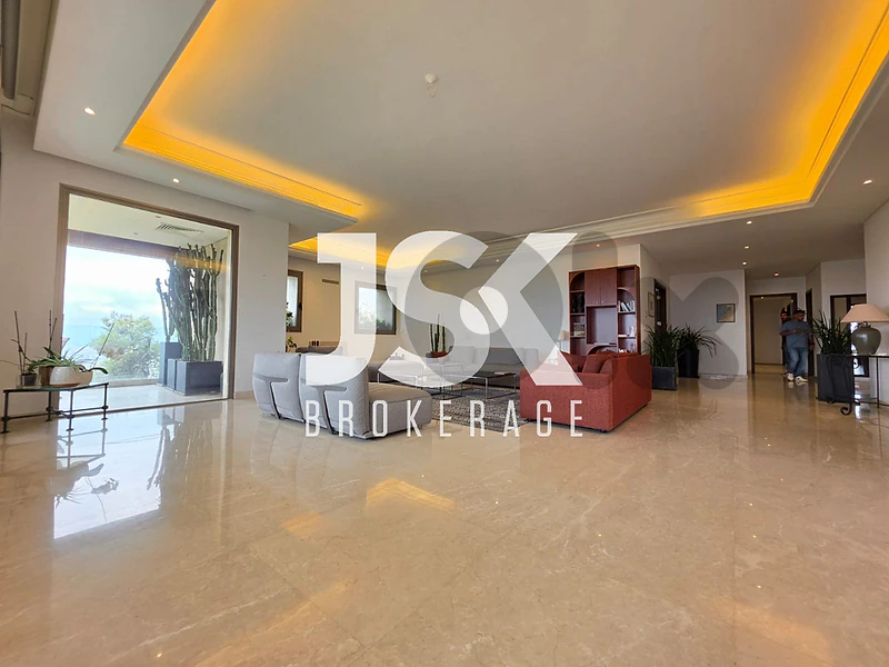 L22508 Apartment with Panoramic Mountain & Sea View For Sale in Yarzeh